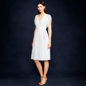 J.Crew Hawkins Dress in Swiss Dots